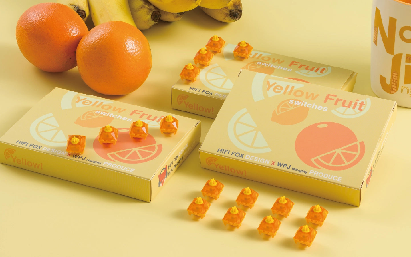 Yellow Fruit Diamond Switch